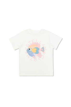 T-shirt with a colorful print